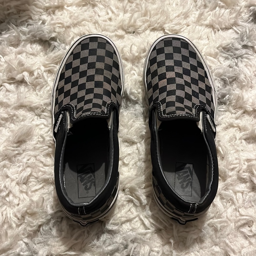 Checkered Vans Unisex Size 2.5